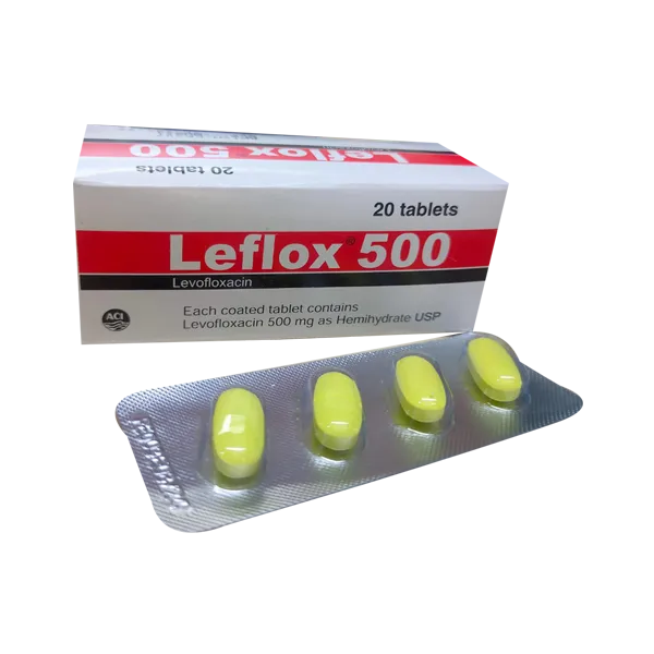 Tablet  Leflox 500mg (20 Pcs)